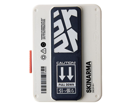 Etui / obudowa na smartfona Skinarma Mirage Spunk Wallet Magnetic Grip Stand ivory